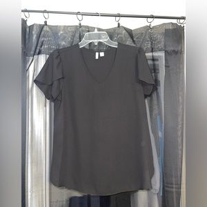 Women’s black blouse, size XS. Never worn